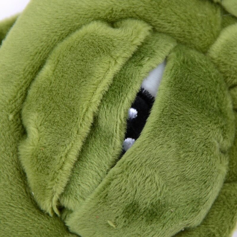 3D Sad Frog Sleep Mask Natural Sleeping Eyeshade Cover Shade Eye Patch Women Men Soft Portable Blindfold Travel Eyepatch