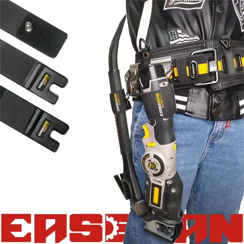 Support de perceuse portable pour hommes, étui à outils, tournevis de perceuse électrique pneumatique multi-outils sur votre ceinture, ensemble d'outils à la taille, clip de voyage, nouveau