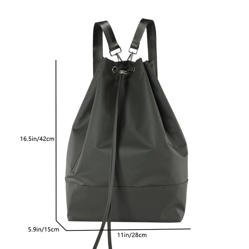 2024 New 5 Color Women Pu Leather Backpack Female Casual Shoulder Crossbody Bag Large Capacity Travel Ladies Backbag School Bag