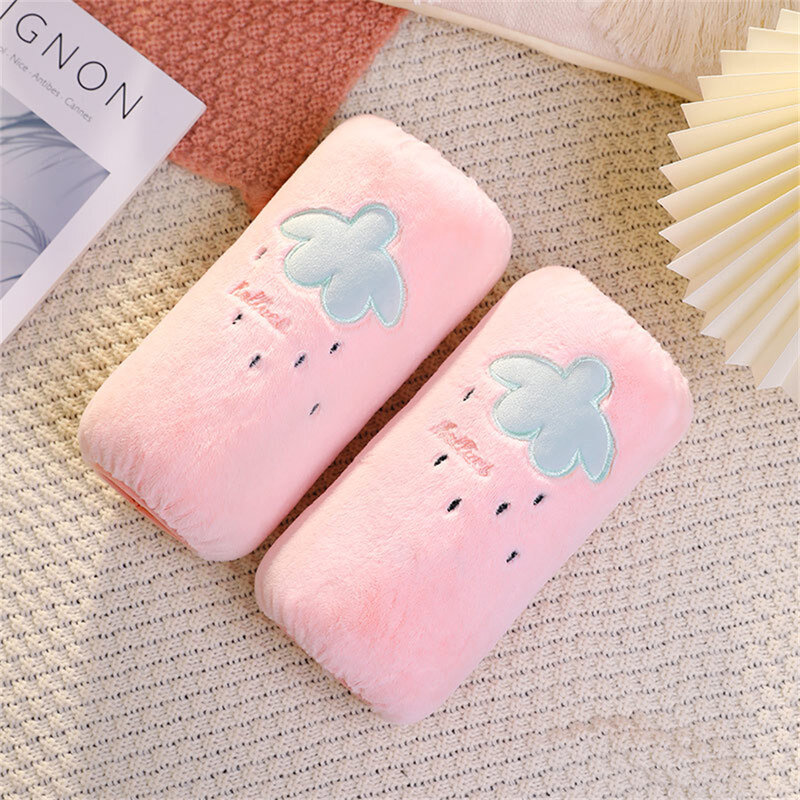 Female cute cartoon embroidery work autumn and winter lengthened plush sleeve XT-7902