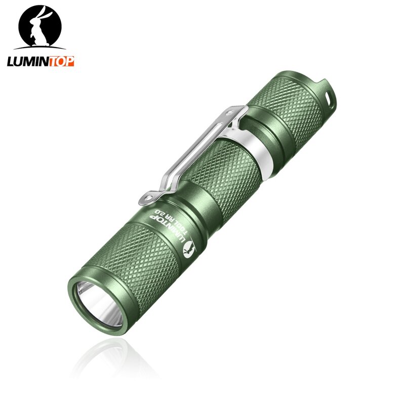 Colorful flashlight 14500 flashlight Lumintop Tool AA 3.0 900 Lumens 127 meters EDC mini pocket flashlight with magnetic tail