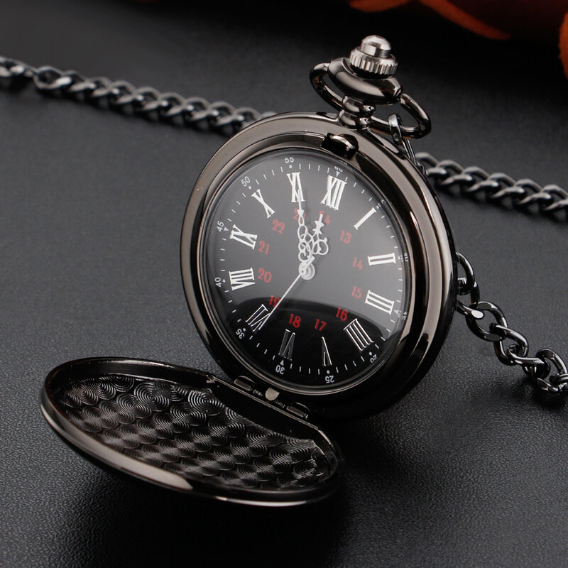 Vintage orologio da tasca al quarzo collana pendente Retro Fob orologi regalo creativo per ragazza uomo