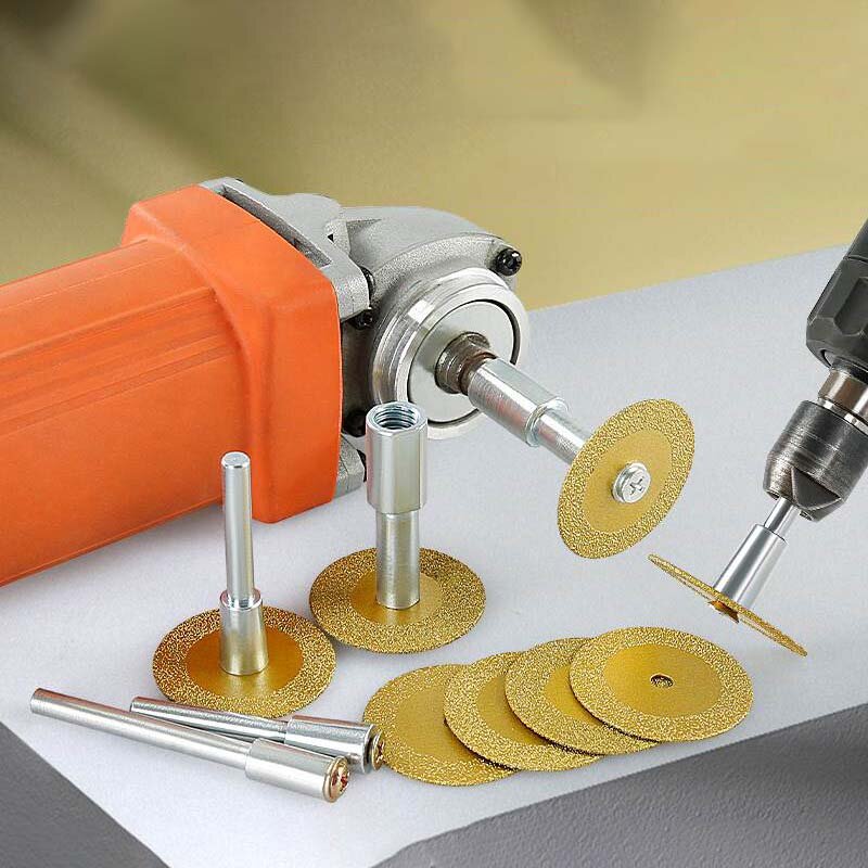 Double Sided Diamond Cutting Discs Super Thin Cutting Wheel Dremel Rotary Tool for cutting glass tile Gemstone Polishing Carving