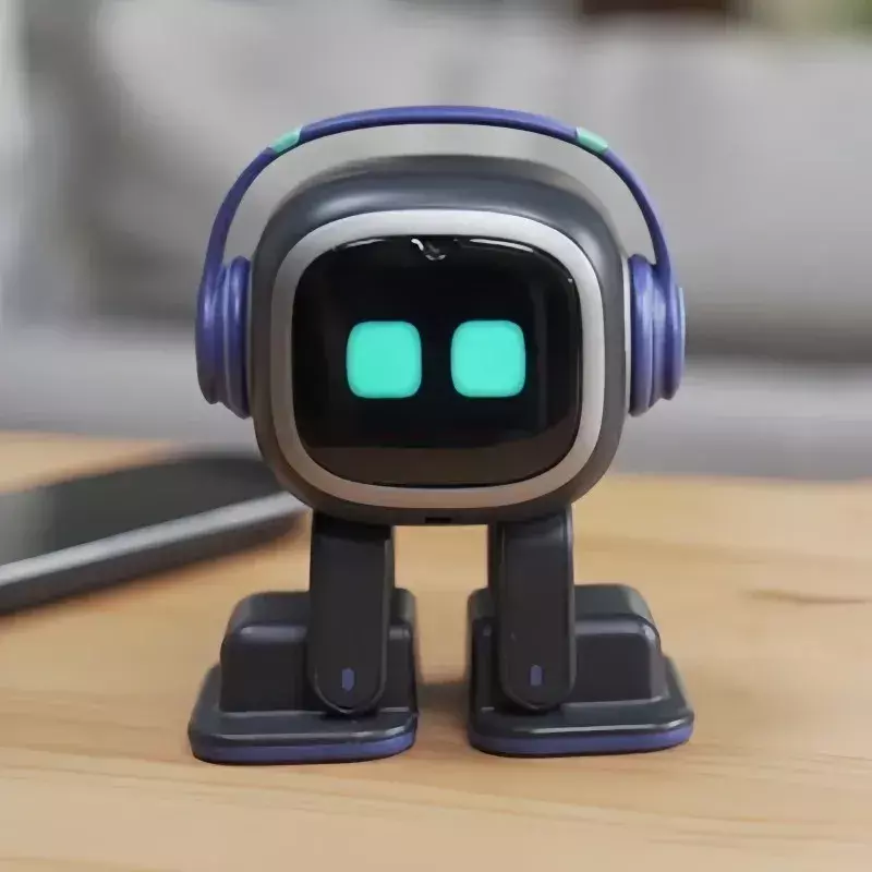 Eilik-emo子供用ロボット,未来的なペットロボット,音声,スマート電子おもちゃ,PVC,デスクトップのお祭り,休暇の贈り物