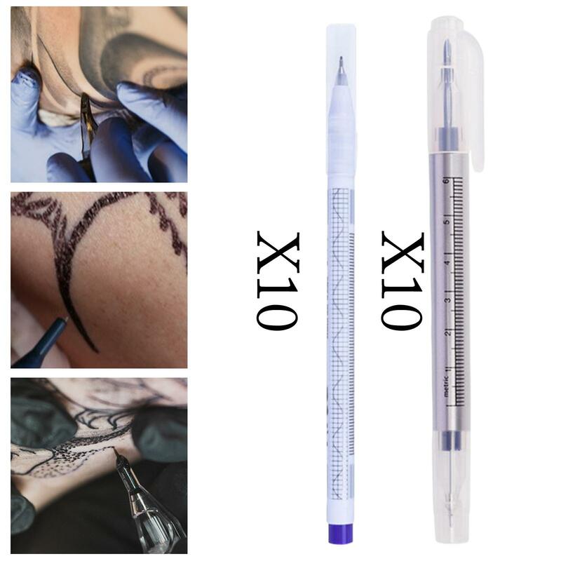 10x хирургический маркер для кожи трафаретная ручка Scribe, маркеры для пирсинга