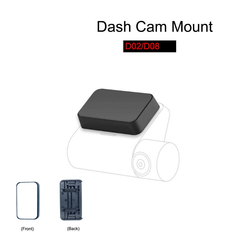 Montagem Dash Cam para 70mai, Pro D02 Pro Plus, A500s Pro Plus, A200 Lite 2, A800S, a810