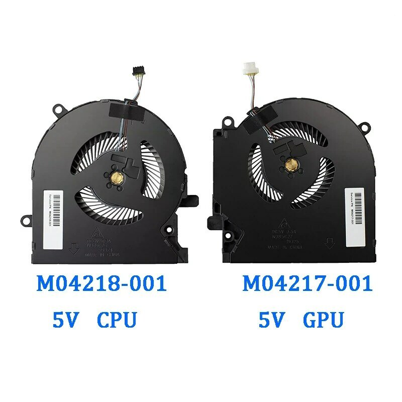 Ventilador de refrigeração CPU portátil original, M04216-001 para HP OMEN 6, 6Pro, 15-EK, 15-EN, TPN-Q236, TPN-Q238, M04217-001, M04218-001, M04215-001,, Novo