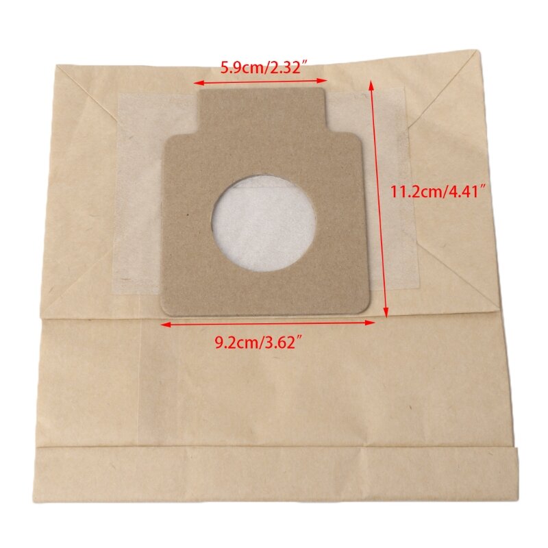 Универсальный одноразовый бумажный мешок для сбора пыли для пылесоса MC-2700, Прямая поставка