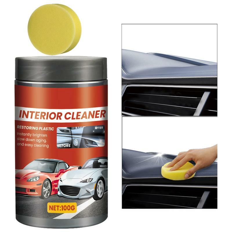 Auto-Interieur Detaillering Reiniger Was Stofdicht Auto-Interieur Stoelen Reinigingsmiddel Mild Krachtige Reinigingsmiddelen Voor Auto 'S