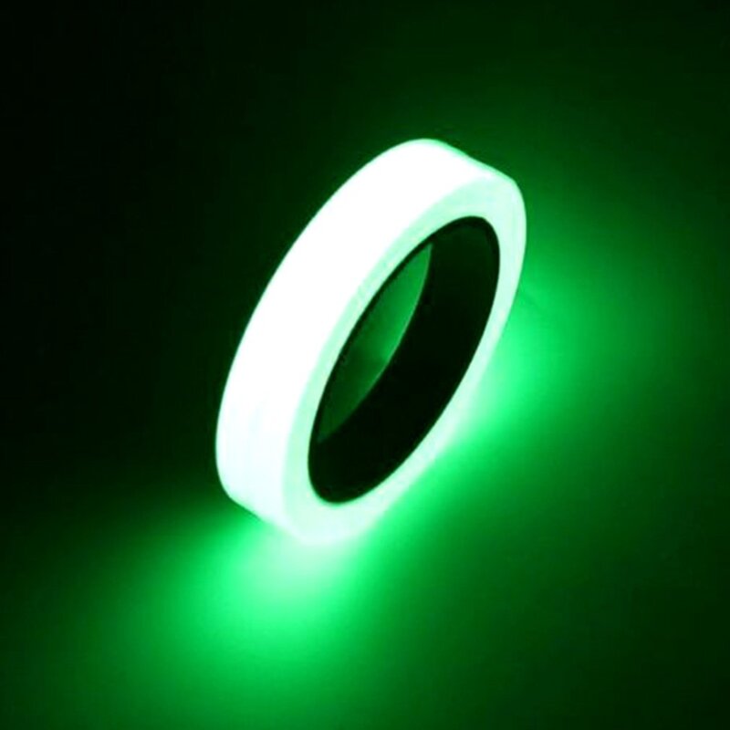 10m 10mm Leucht band selbst klebendes Warnband Nachtsicht leuchten im Dunkeln Sicherheit Sicherheit Home Decoration Bänder