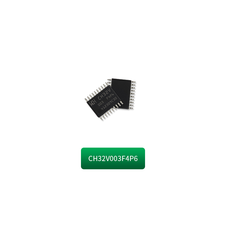 1ชิ้น/ชุด CH32V003F4P6 qingke RISC-V2A 1สายระบบ SDI ความถี่หลัก48MHz