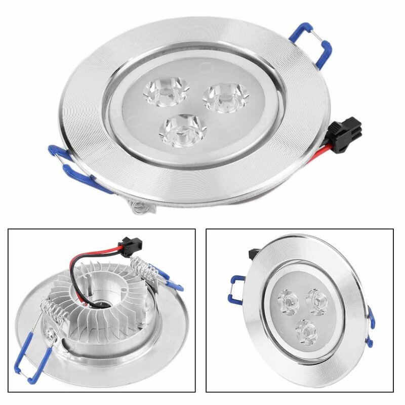 Nieuwe 3W Led Geoptimaliseerd Ontwerp Verzonken Plafond Downlight Spot Lamp Lamp Lamp Licht W/ Driver Anti-Roest En Anti-Corrosie Verlichting