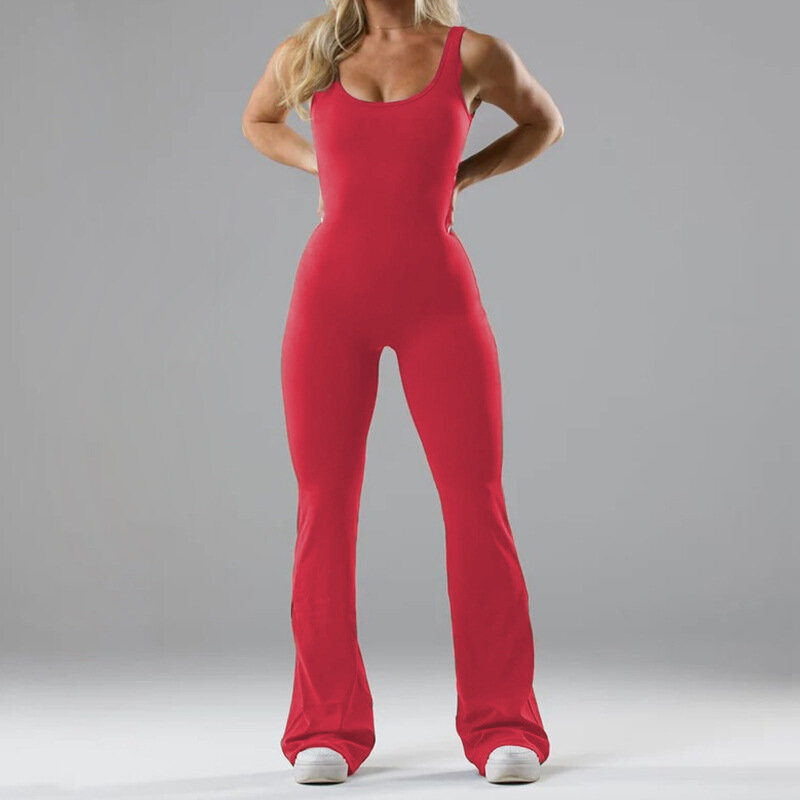 Sexy Jumpsuit Gymset Yoga Jumpsuits Voor Dames Nieuwe Zomer Bodysuit Sportkleding Uit Één Stuk Sneldrogende Holle Traceless Outfits