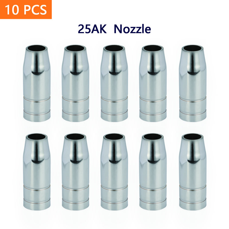 145.0076 Bore 15mm Binzel Style Gas Shield Conical Nozzle Shroud Fit 25AK MB25 MB 25 250A MIG Gun Welding Torch Part