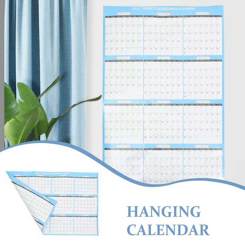 2024 Wall Calendars Holiday 2024 Monthly Planner Calendar Appointment Hanging Calendars 2024 Year Calendars Home Office