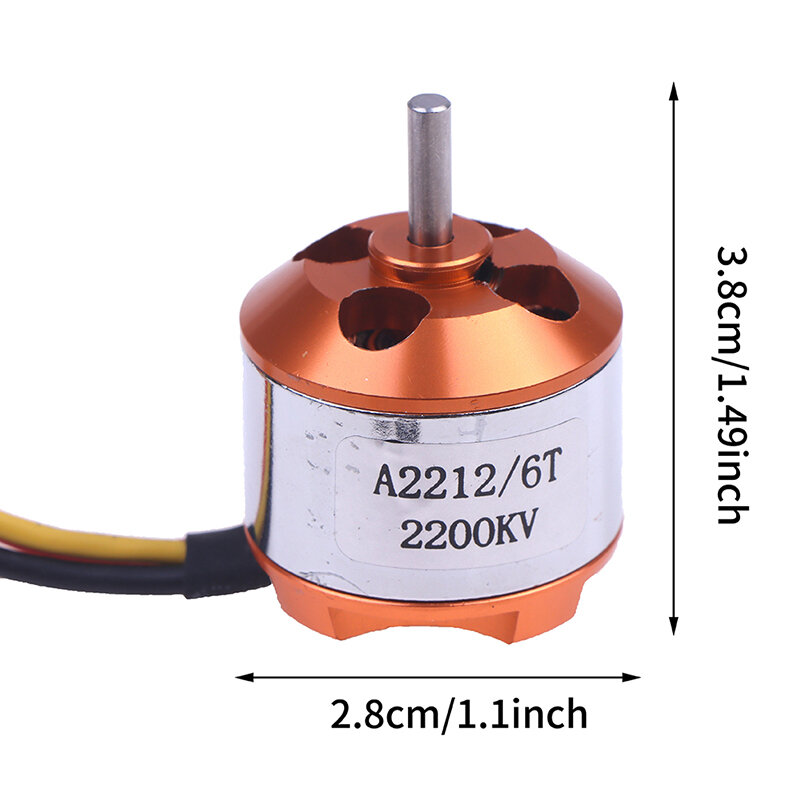 1 Set Model Aircraft Accessories Brushless Motor with 30A Brushless ESC Motor Speed Controller for RC Drone