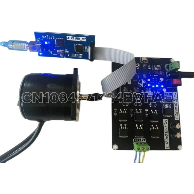 Controle remoto para controle Sensorless, InstASPIN FOC, TMS320F28027F