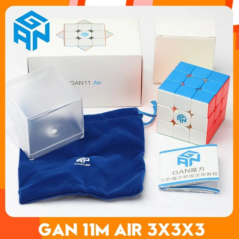 Магнитная Магия GAN 11 M Air 3x3x3 скоростной 11 Duo куб профессиональный GAN11 Магнитный пазл 11 M игрушки для детей