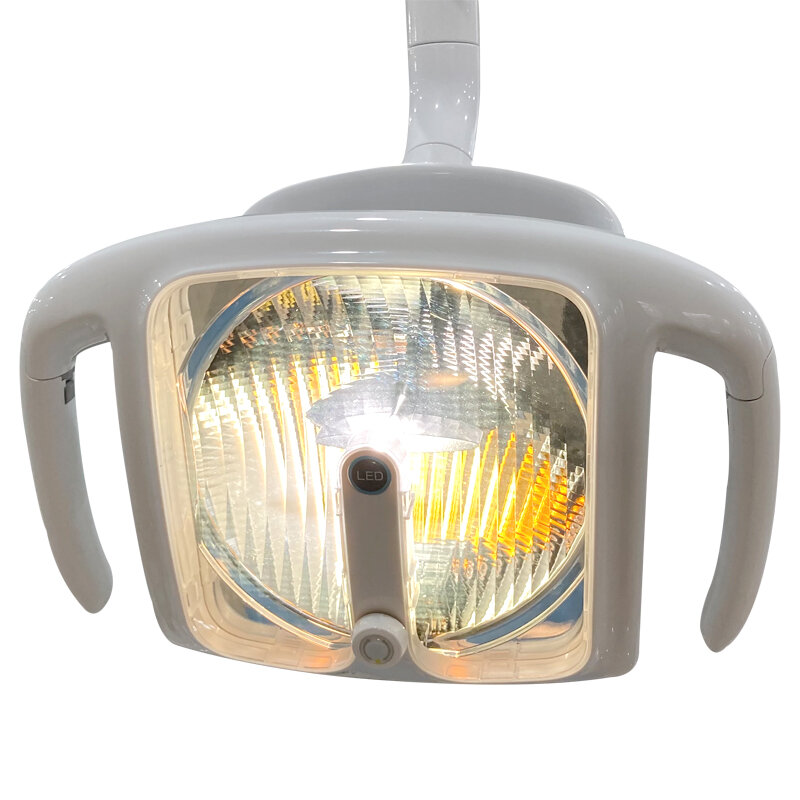 Lámpara de reflexión LED Dental, lámpara de operación Oral sin sombras, brillo ajustable, luz de inducción quirúrgica para silla Dental