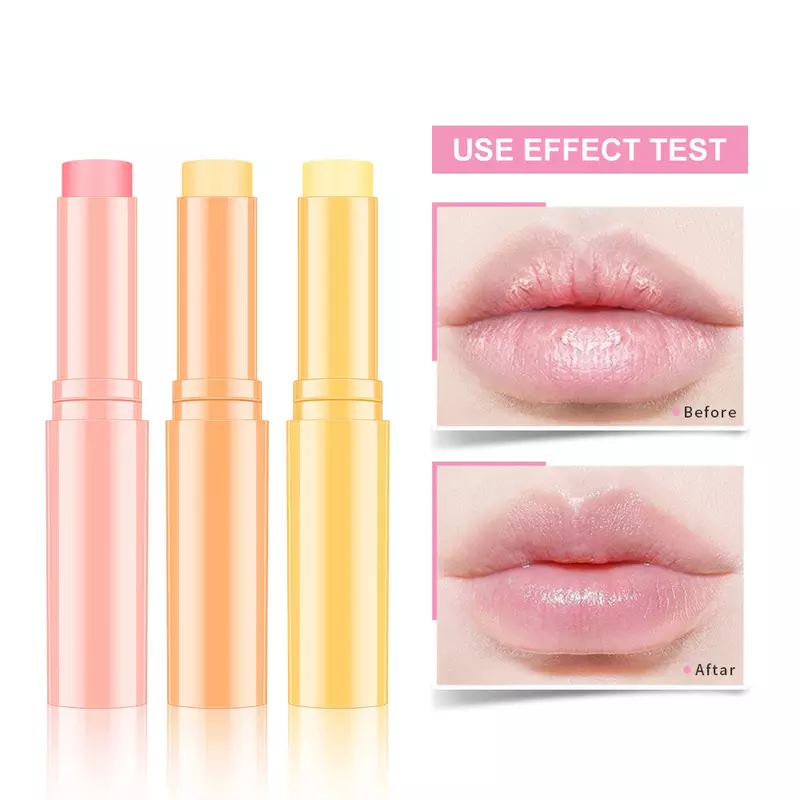 3g Private Label 5-flavor Lip Balm Custom Bulk Fruity Hydrating Vaseline Honey Strawberry Coconut Lips Base Makeup Pink Package