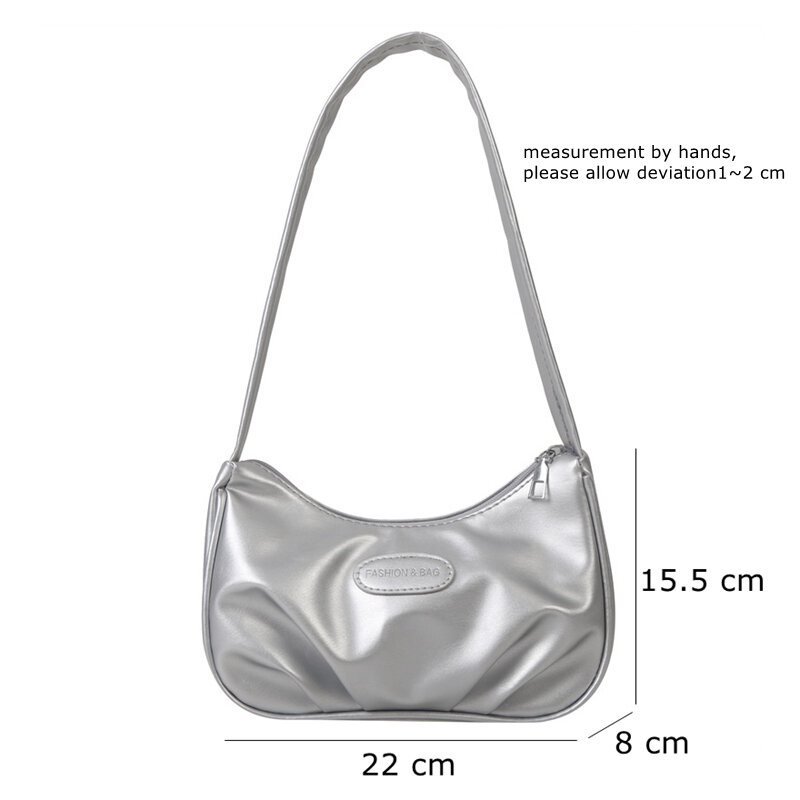 Tas tangan mewah wanita tas tangan selempang bahu ritsleting desainer kulit PU tas tangan untuk wanita dompet 2023 dan tas tangan