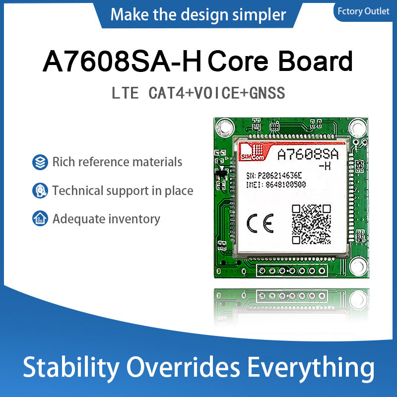 SIMCOM A7608SA-H breakout board LTE Cat4 module Development core Board A7608SA-H LTE CAT4