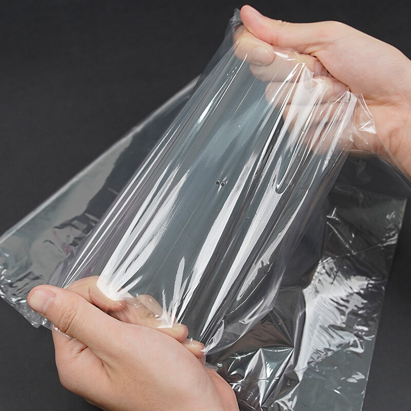 50 Stuks Pof Plastic Krimpfolie Zak Transparant Heat Seal Wrap Zak Voor Schoenen Doos