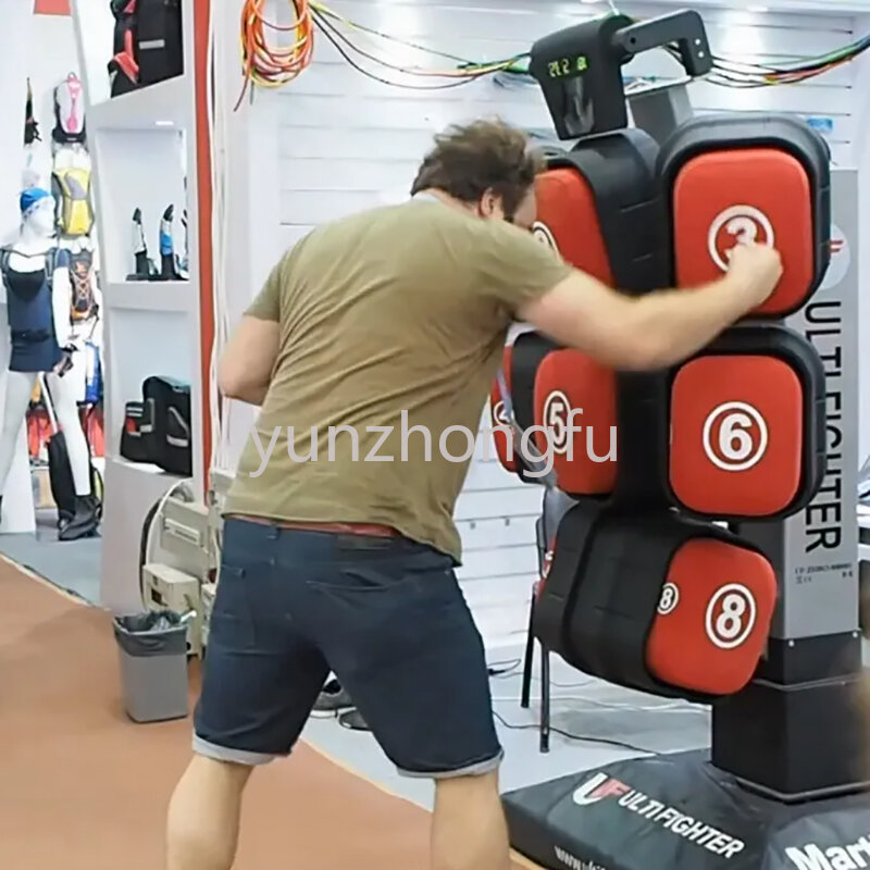 Boxing Training Target Machine, Workout Punching Bag, Novo