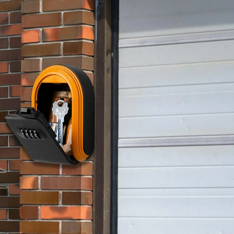 مفتاح قفل صندوق مع رموز قابلة لإعادة تعيين مفتاح حارس قفل صندوق قفل الجمع الرقمي قفل للفندق خارج حديقة مكتب