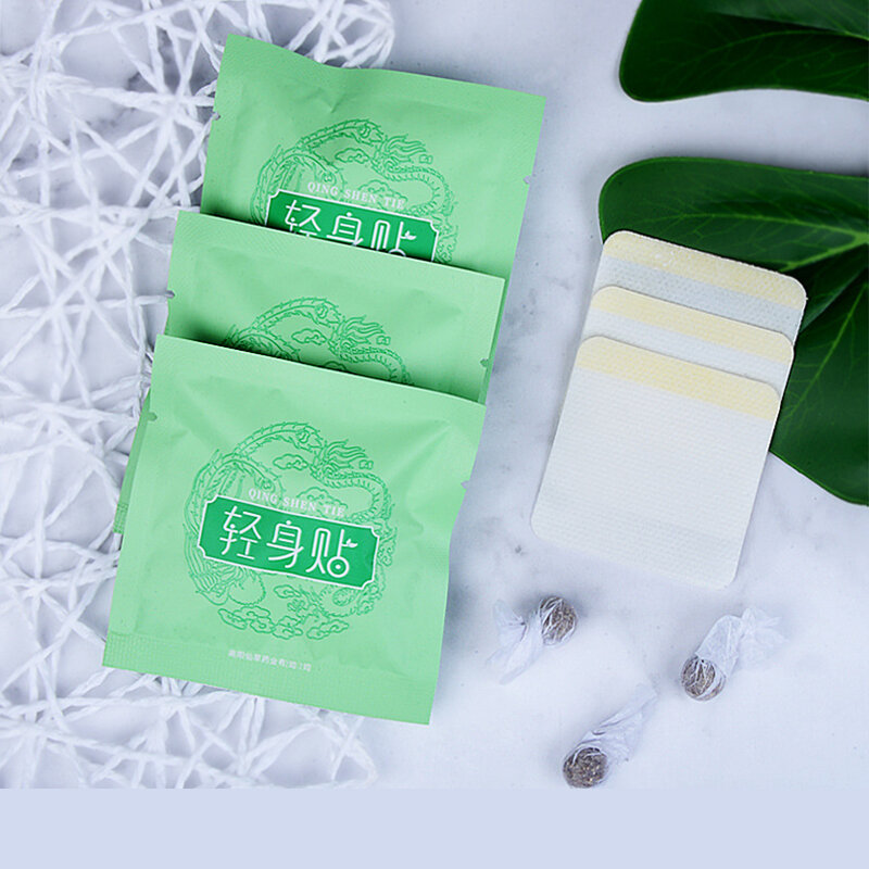 Stiker pusar obat Cina, 30pcs Moxibustion hangat pasta detoksifikasi istana dingin pasta Moxa stiker kancing perut