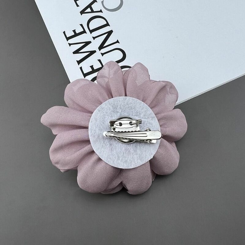 Handmade Large Flower Brooch Gifts Fabric Multi-layer Collar Flower Jewelry Accessories Suit Sweater Coat Brooches Party