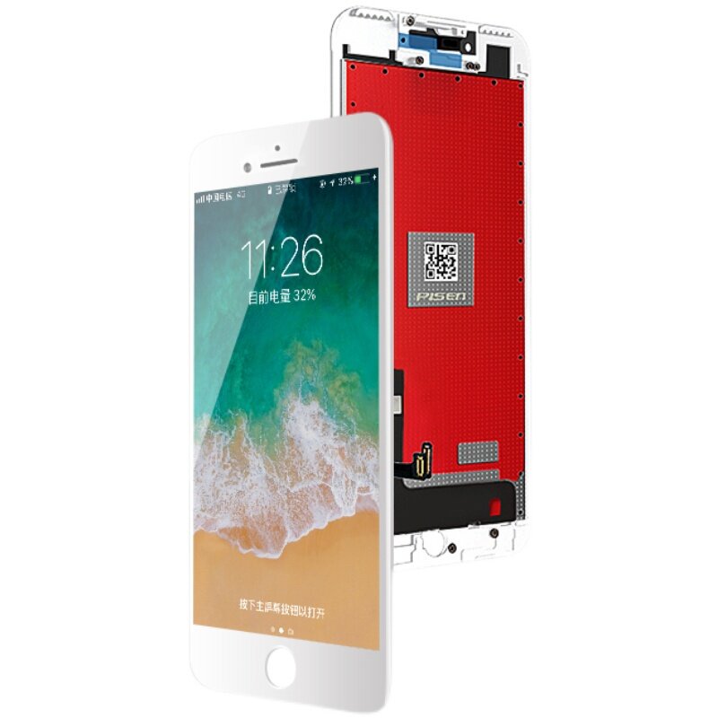 AAA + 정품 LCD 아이폰 4 5 6 6S 디스플레이 터치 스크린 디지타이저 어셈블리, 아이폰 6 7 8 플러스 교체형 아이폰 8