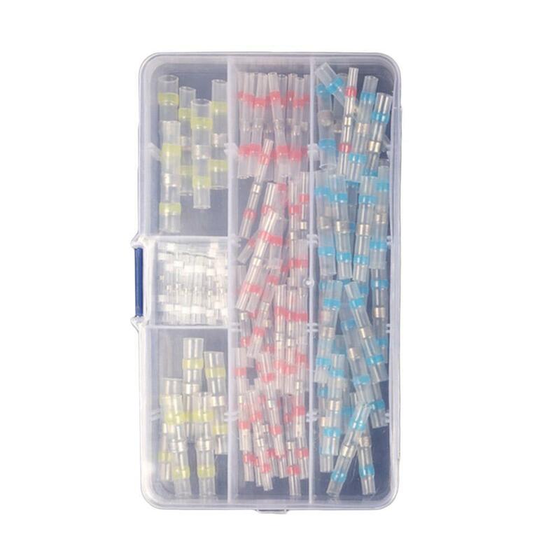 50/100pcs Heat Shrink Tube Insulation Jacket With Tin Electrical Connection Wire Cable Insulation Sleeving Waterproof