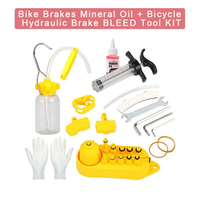 Sistema de aceite Mineral para frenos de bicicleta, líquido de 60ml para bicicletas de montaña, Shimano 27RD