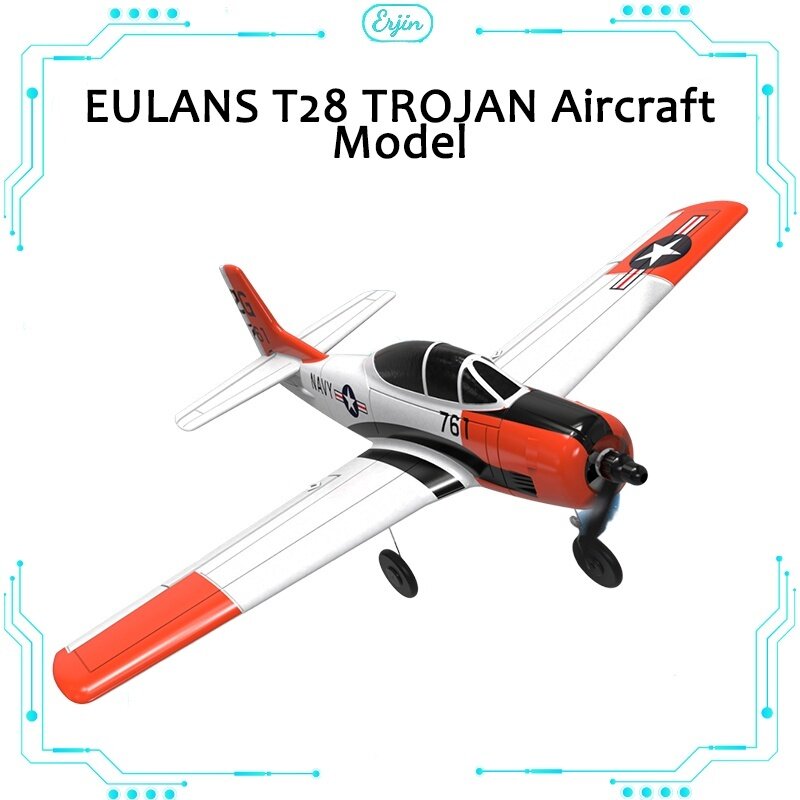 Orlance-Trojan Aircraft Controle Remoto, Brinquedo, Controle de Voo, Imagem, Máquina Real, Asa Fixa, Espuma, T28