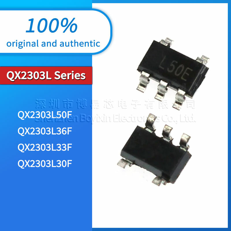 10 pieces, original and authentic QX2303L50F QX2303L36F QX2303L33F QX2303L30F new DC-DC power chip SOT-23-5