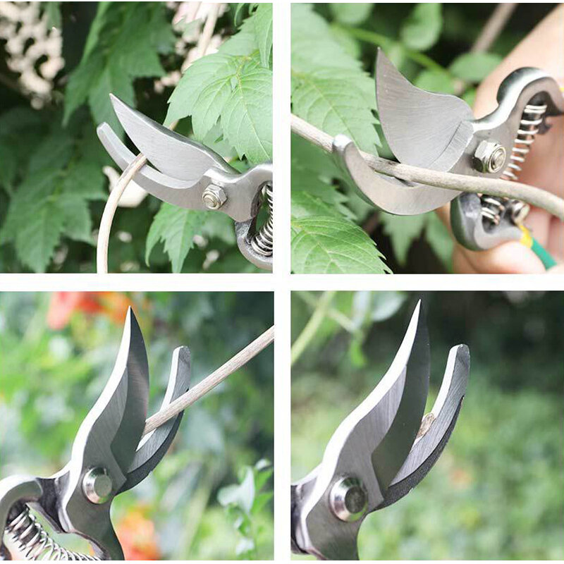Gunting kebun gunting pangkas tajam profesional, gunting pemangkas pohon alat pemotong tangan untuk gunting paruh Taman