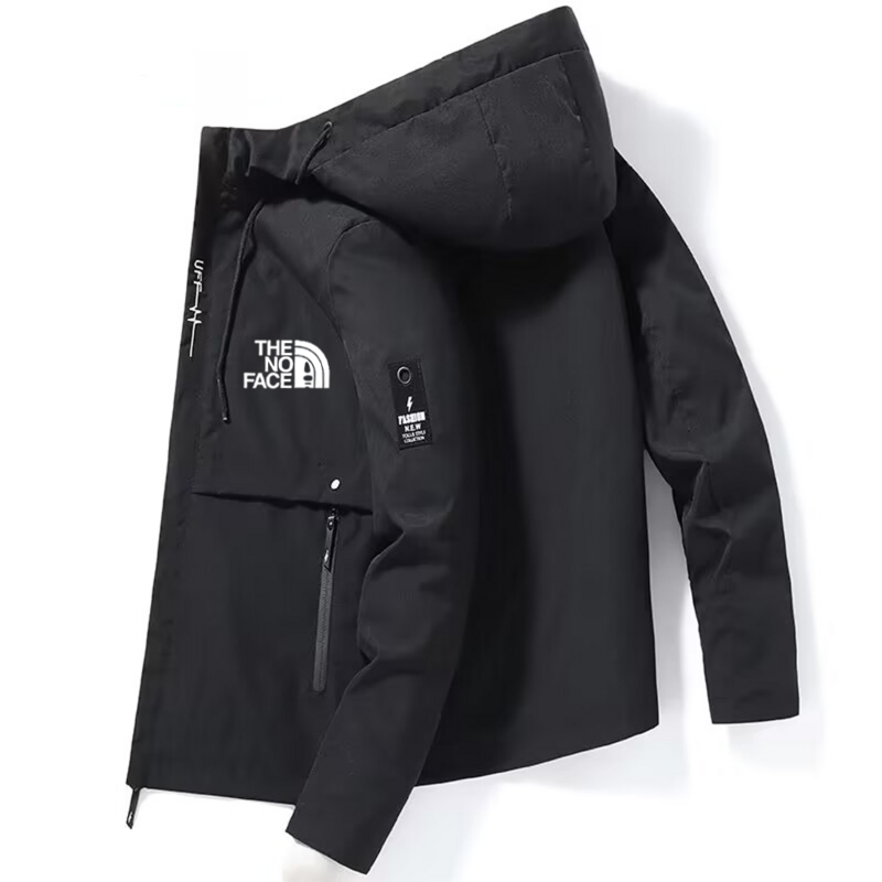 2023 Jacket Men's Bomber Windbreaker Zip Coat Spring Autumn Casual Work Jacket Fashion Outdoor Adventure Jacket M-5XL