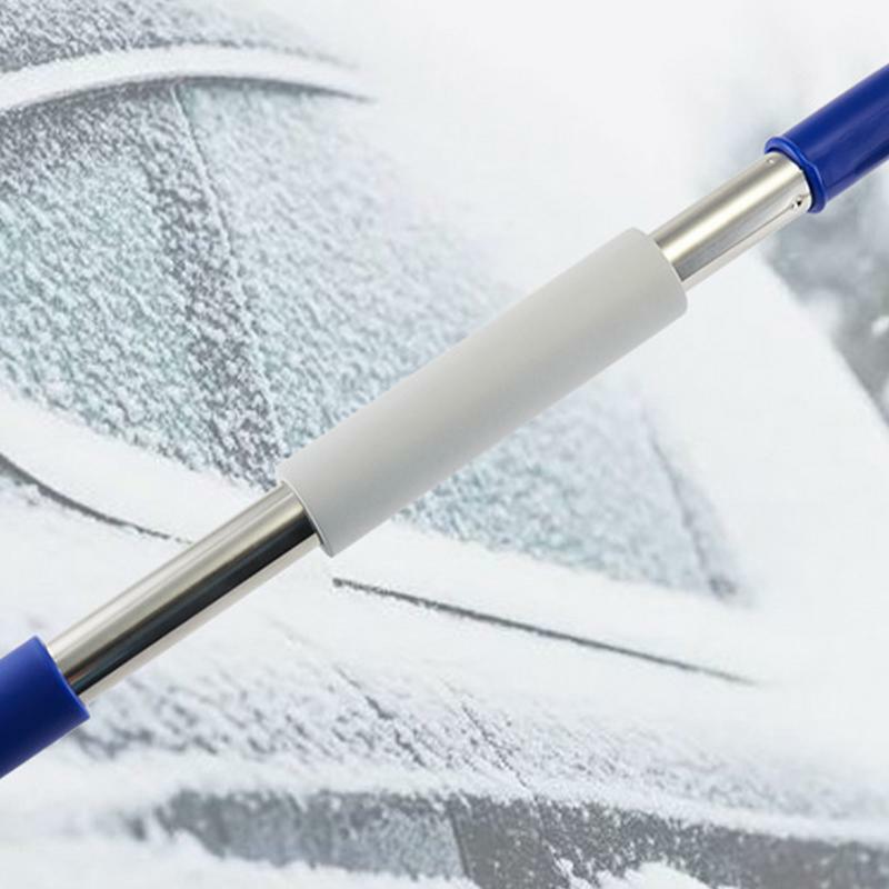 Raschietto per ghiaccio da neve spazzola per neve spazzola per la rimozione della pala veicolo per auto per la pulizia del parabrezza dell'auto strumento per raschiare lo strumento invernale per la casa