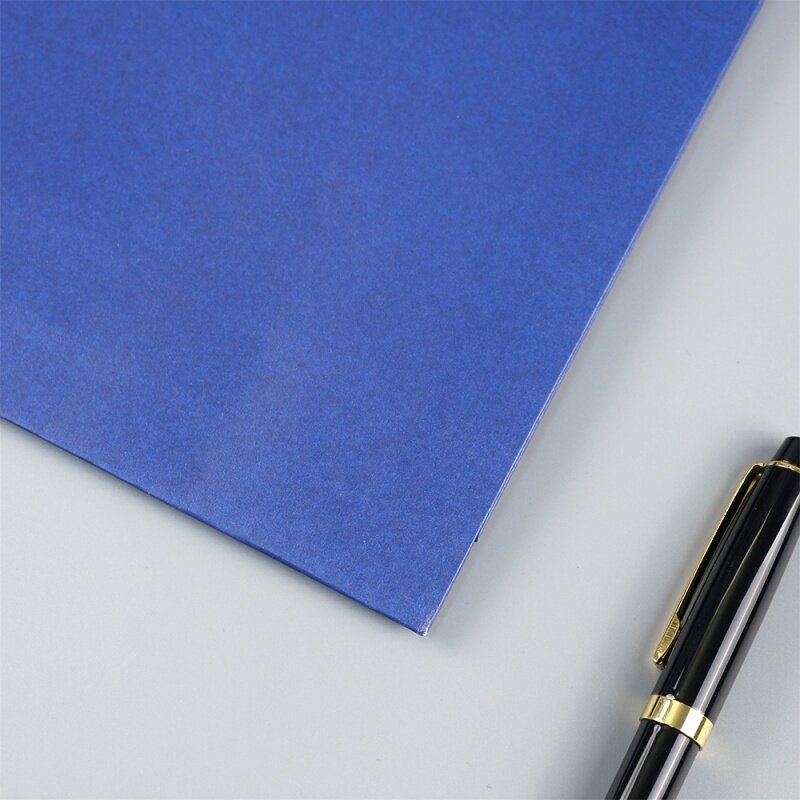 Carpeta de papel kraft personalizada, proveedor de oficina, portátil con bolsillo, presentación personalizada, Fol