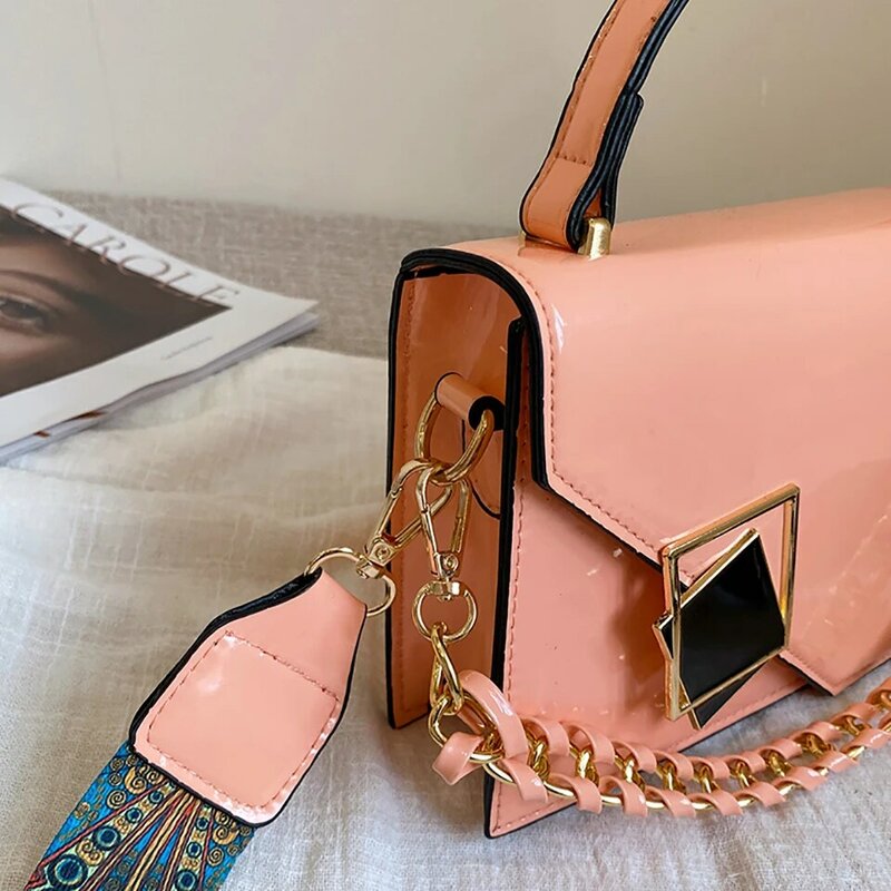 Fashion Small Crossbody Bags for Women Adjustable Strap Purses and Handbags Designer Luxury Shoulder Messenger Bag PU Leather