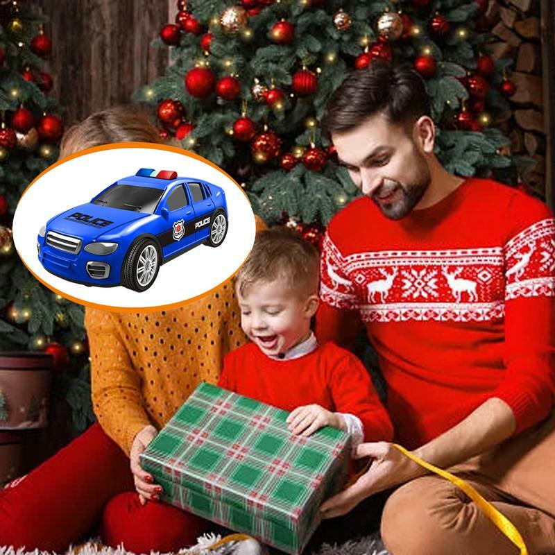 Inercyjne samochody zabawki inercyjne zabawki do pojazdu dla przedszkolaków torba z upominkami wypełniacze do świąteczny prezent interakcji z nagrodą