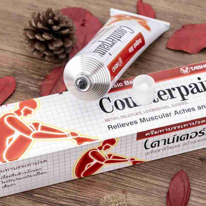 120g Thailand Counterpain Cool Hot Analgesic Balm Cream Arthritis Cream Relief Joint Muscle/Back/Neck Pain Plaster
