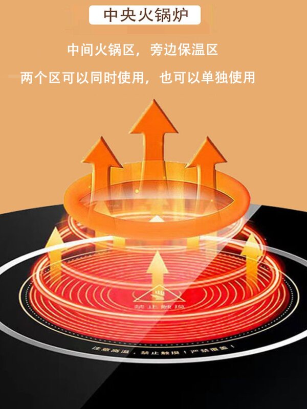New Intelligent Hot Pot, Rice and Vegetable Insulation Board, Hot Vegetable Board, Household Magic Tool, Multi functional