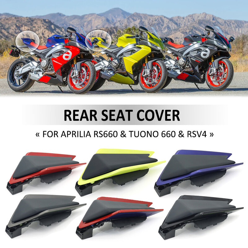 Motorfiets Passenger Pillion Rear Cover Kuip Seat Cowl Bult Spoiler Voor Aprilia RS660 Rs 660 Tuono 660 2020- RSV4 2021-