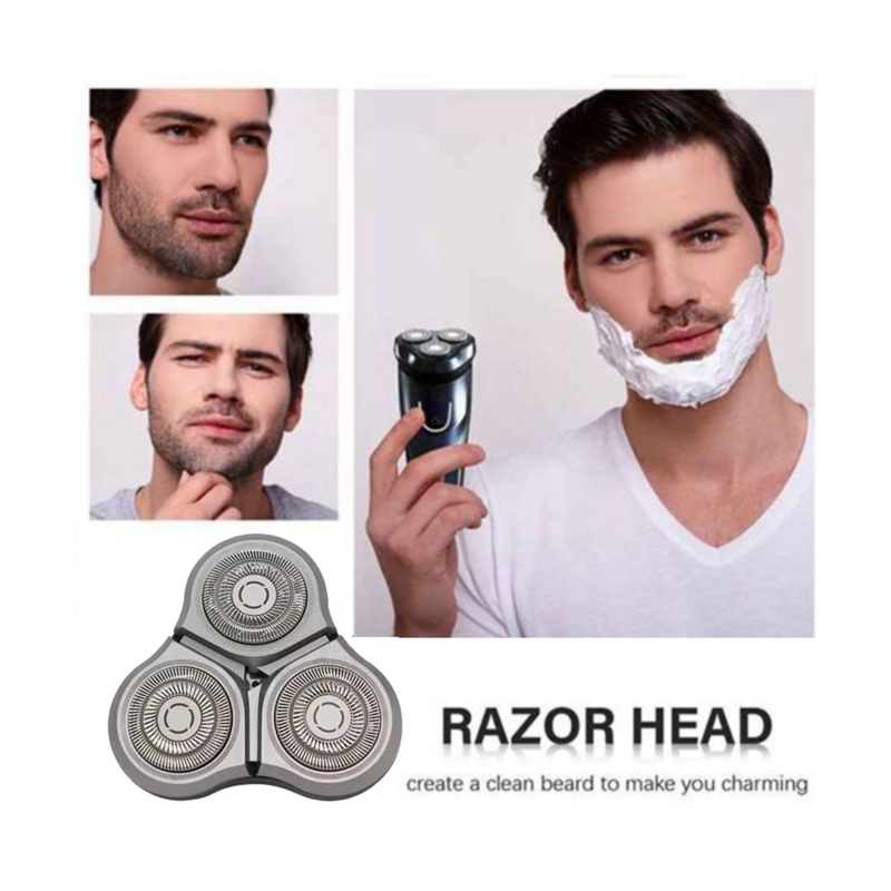 Substituição da cabeça do barbeiro elétrico, acessórios da cabeça do cortador, Xiaomi Mijia S500C, S500, S300, MJTXD01SKS, 3Pcs