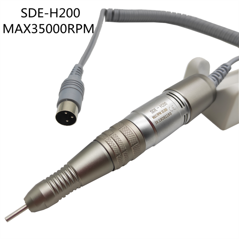 N64.Drill SDE H200-Pièce à main 35000 pliable pour tous Marathon STlearG210, machine de manucure électrique, boîte de commande, outils de poignée de lime à ongles
