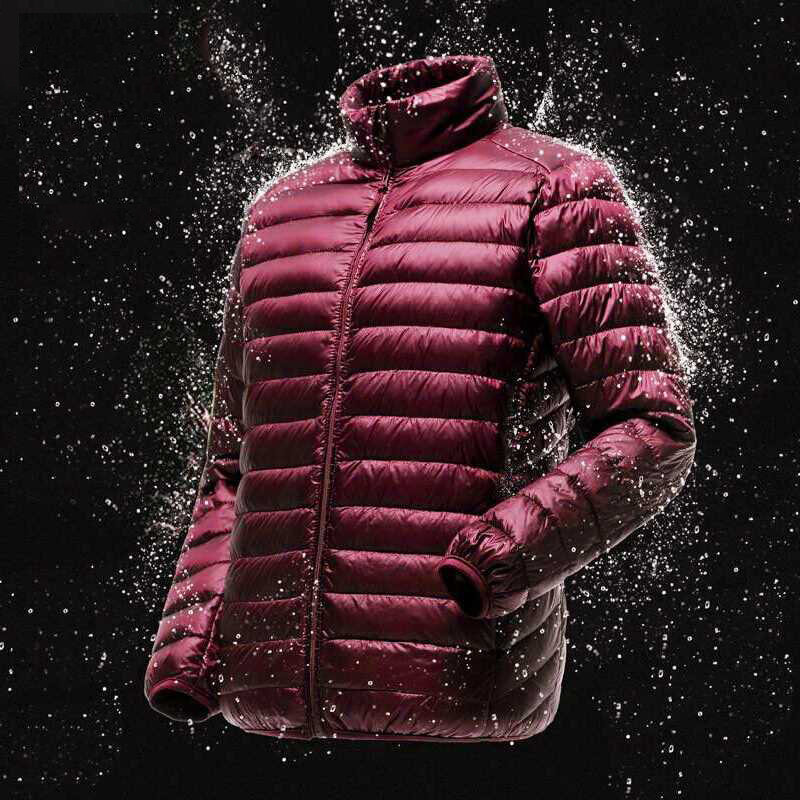 Мужская весенняя куртка 2023, ультратонкие 90% утиные пуховые куртки, повседневное портативное весеннее пальто для мужчин, пуховые парки, размеры светильник