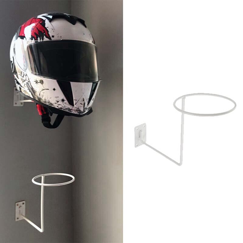 3X Motorcycle Helmet Holder Hanger Rack Wall Mounted Hook For Coats Hats Caps Helmet Rack Scooter Accessories
