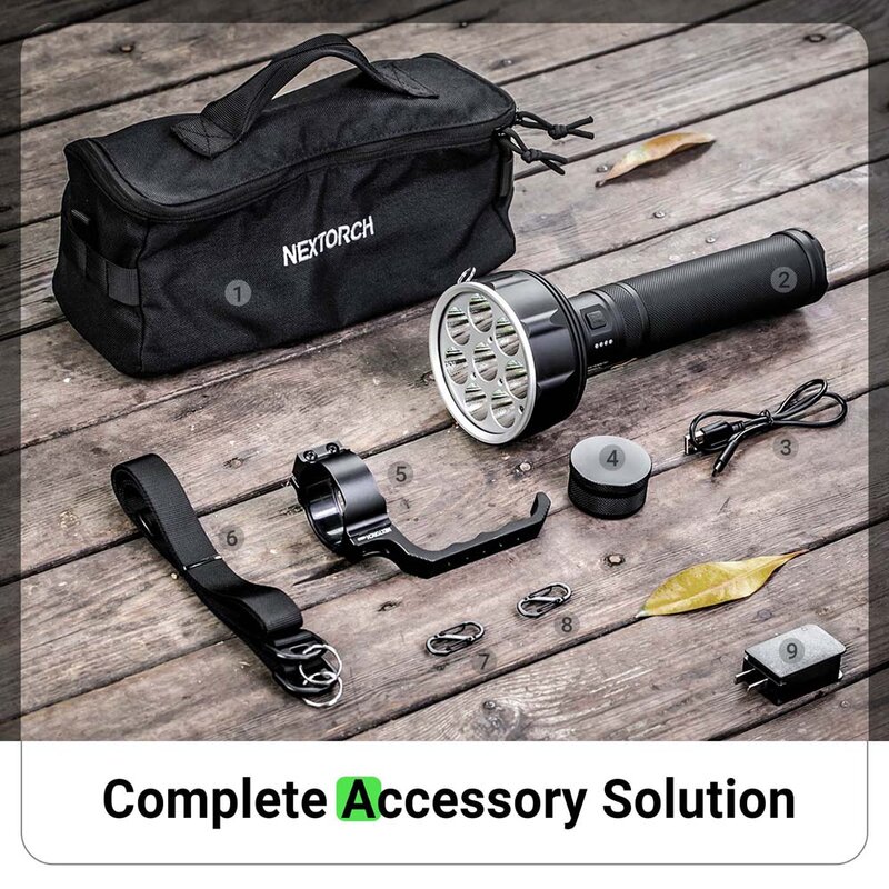 20000lm 300W most powerful led flashlight Saint Torch 31 usb C rechargeable camping searchlight 20000 lumen torch